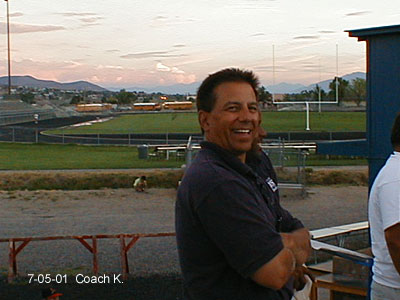 Coach K.